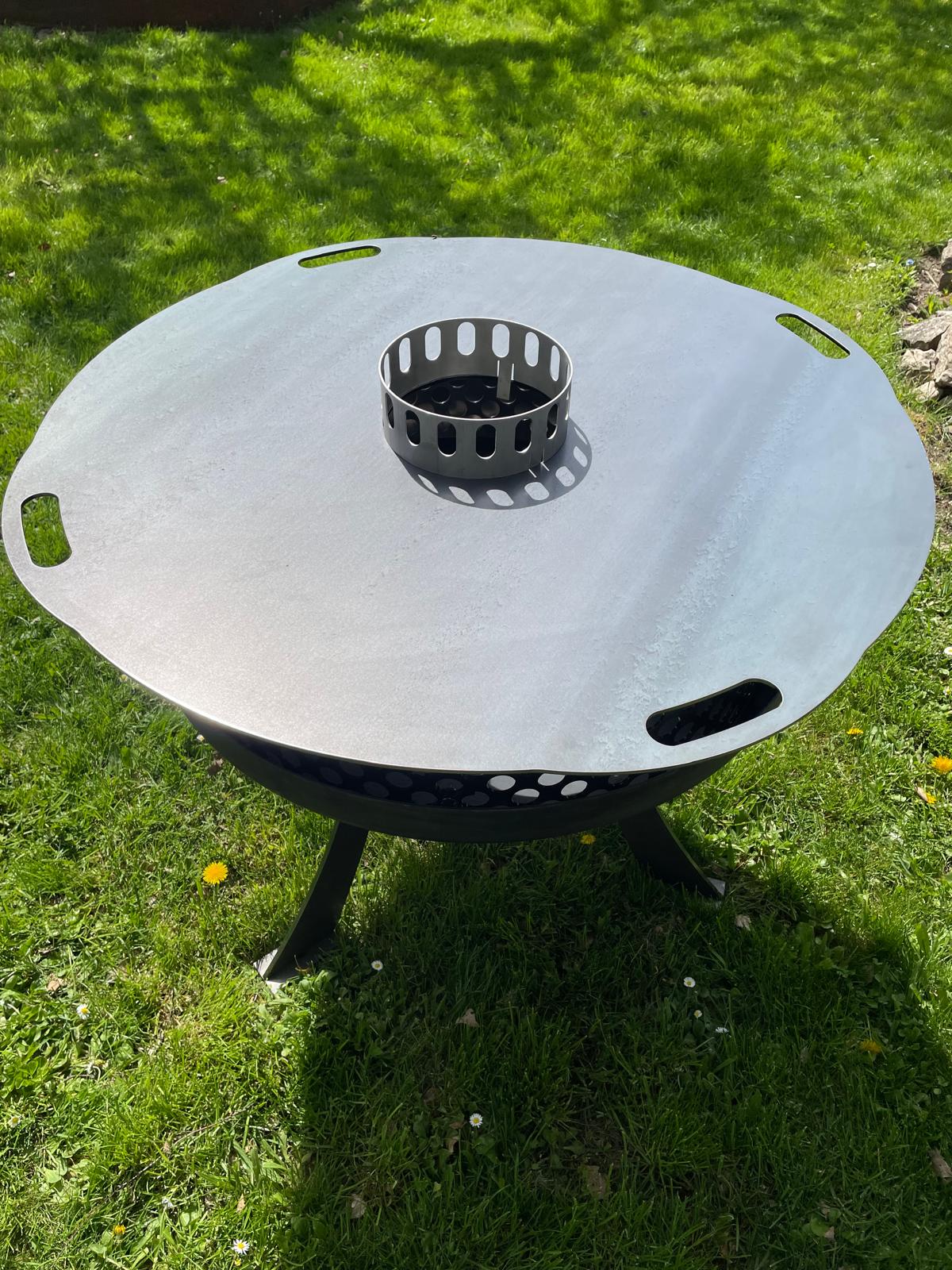 Grillplatte ohne Grillrost – 100